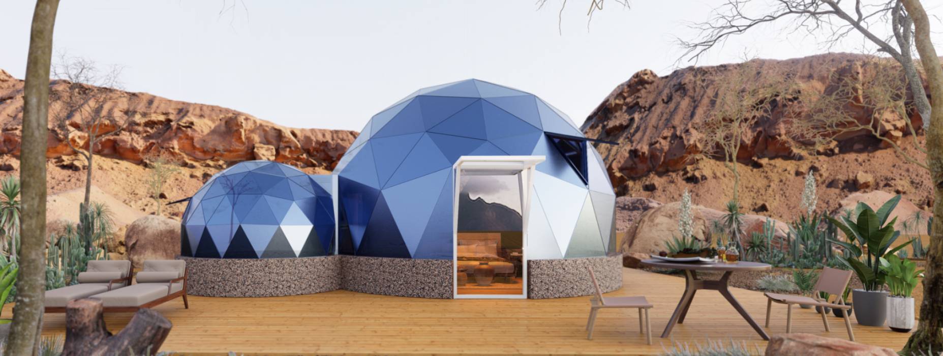 耒阳市球形智能光伏玻璃星空房